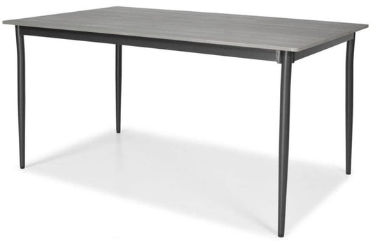 Bettso Bosano stort havebord 150 cm i sort aluminium, 1 stk.