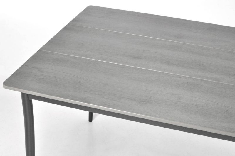 Bettso Bosano stort havebord 150 cm i sort aluminium, 1 stk.