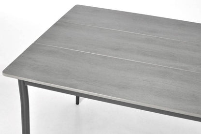 Bettso Bosano stort havebord 150 cm i sort aluminium, 1 stk.