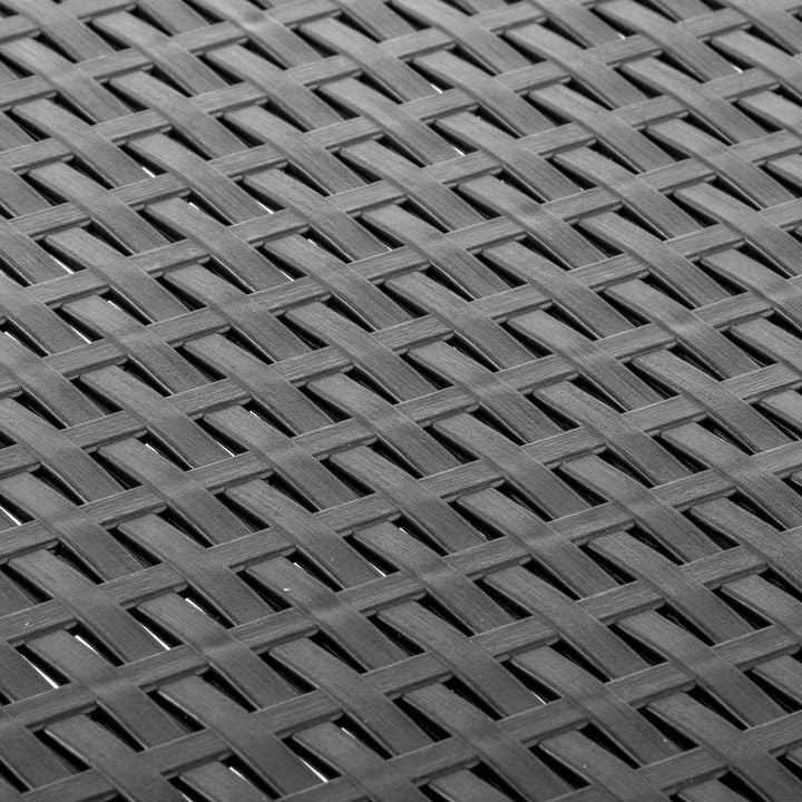 Corciano Prince havebord 148 x 90,5 cm i antracitgrå, 1 stk.