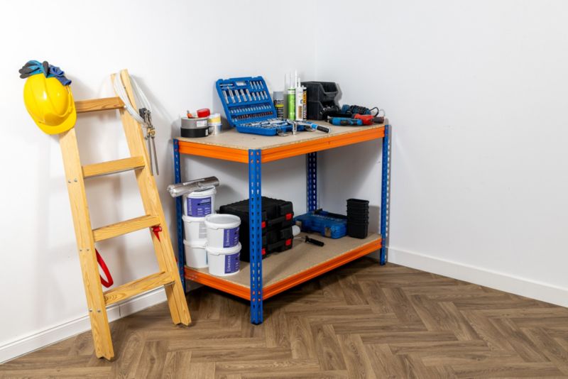 Bauhus arbejdsbord 91,5 x 122 x 61 cm, 1 stk.