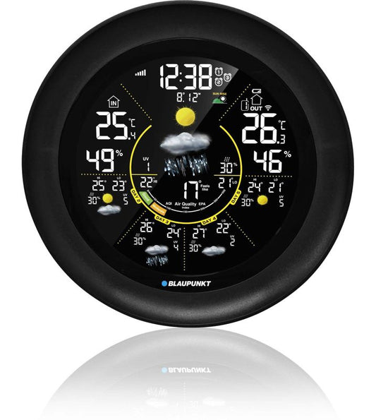 Blaupunkt vejrstation med TUYA-app WS65BK APP, 1 stk.