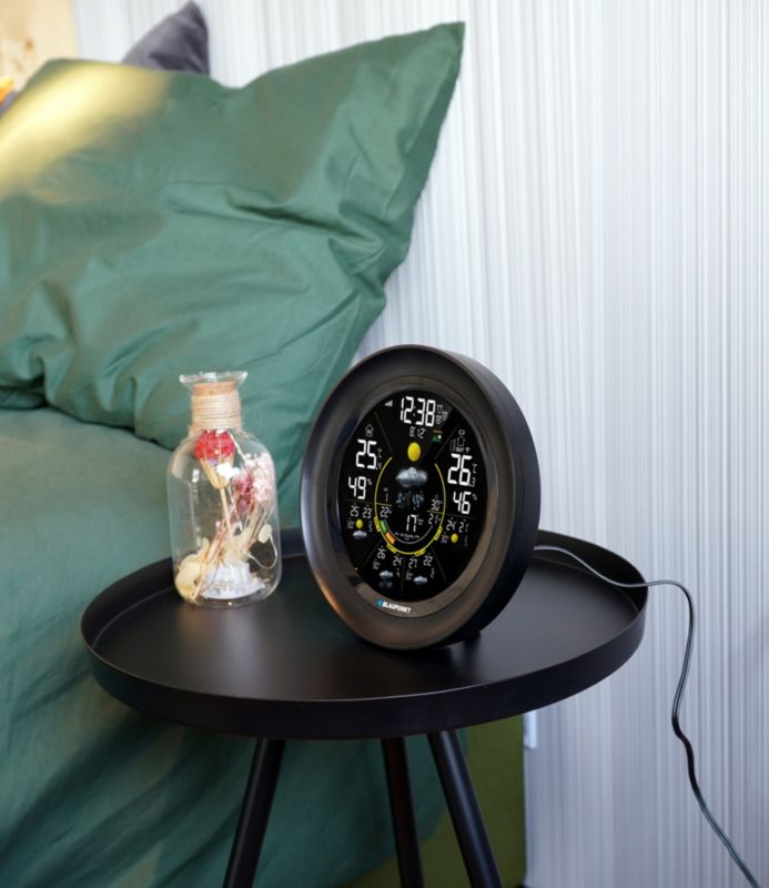 Blaupunkt vejrstation med TUYA-app WS65BK APP, 1 stk.