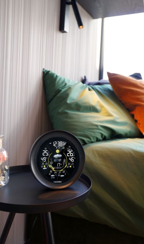 Blaupunkt vejrstation med TUYA-app WS65BK APP, 1 stk.