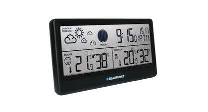 Blaupunkt vejrstation med trådløs udendørs sensor WS20BK, 1 stk.