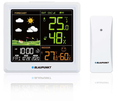 Blaupunkt vejrstation med support til op til tre sensorer WS25WH, 1 stk.