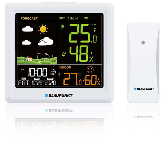 Blaupunkt vejrstation med support til op til tre sensorer WS25WH, 1 stk.