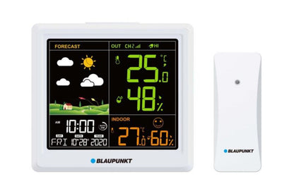 Blaupunkt vejrstation med support til op til tre sensorer WS25WH, 1 stk.
