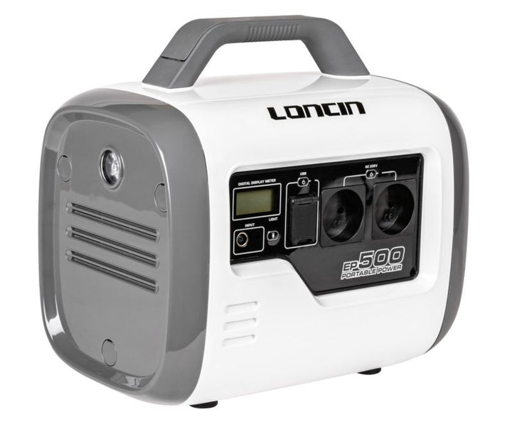 Loncin EP500 strømbank og energilager - 560Wh, 500VA, 1 stk.
