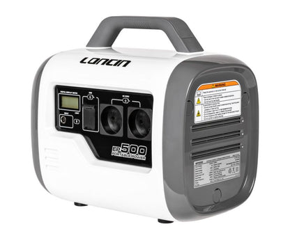 Loncin EP500 strømbank og energilager - 560Wh, 500VA, 1 stk.