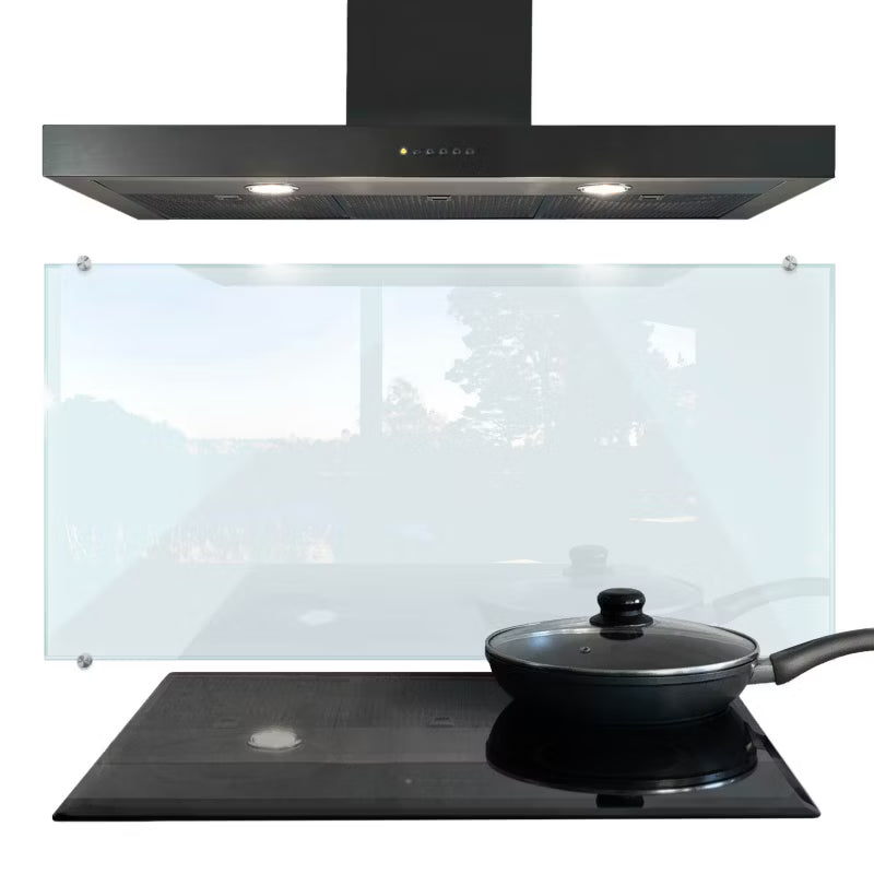 Stænkpanel Glas 100x50 cm Transparent