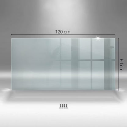 Stænkpanel Glas 120x60 cm Transparent