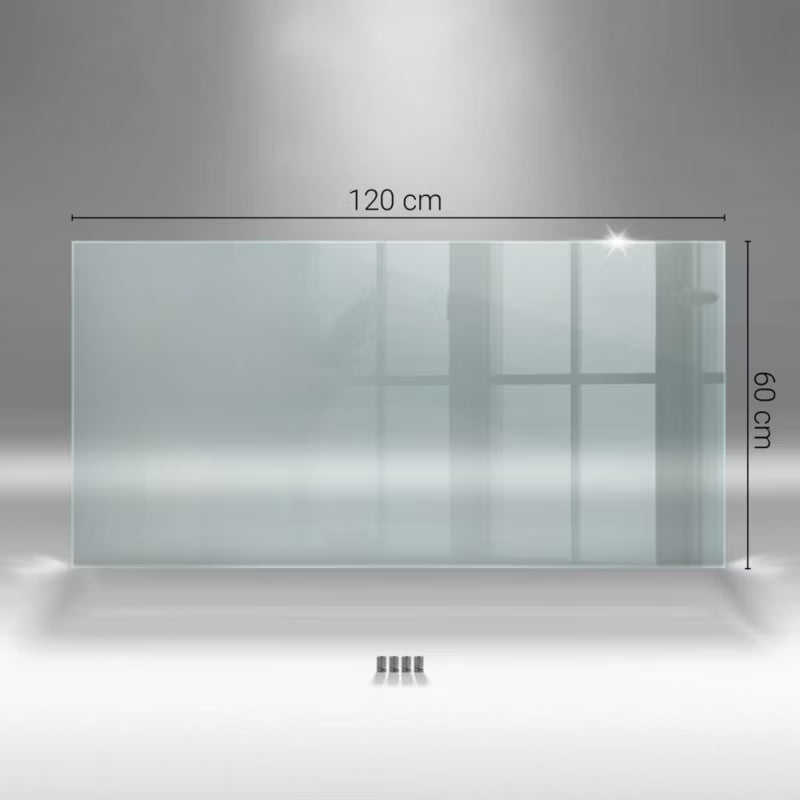 Stænkpanel Glas 120x60 cm Transparent