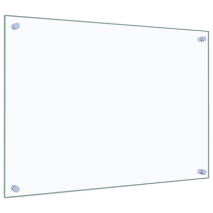Stænkpanel Hærdet Glas 70x50 cm Transparent