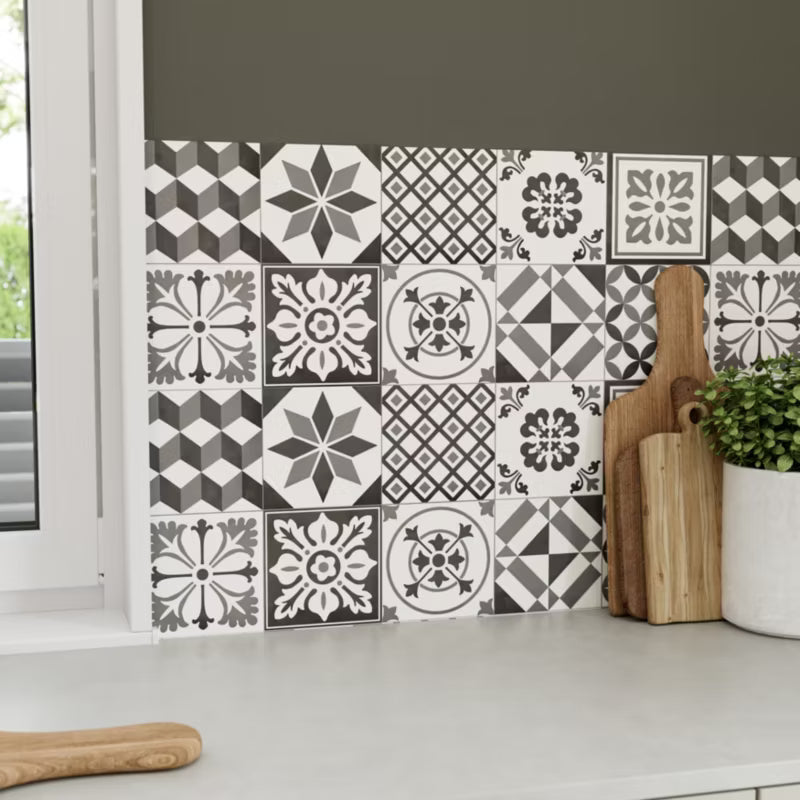 Stænkpanel Nepeta 60x180 cm Vintage Grå