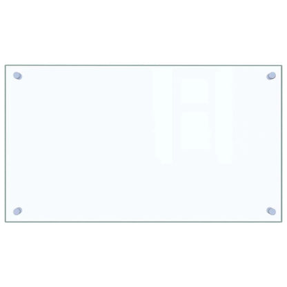 Stænkplade 70x40 cm Hærdet Glas Klar