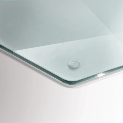 Stænkplade 80x52 cm Transparent Hærdet Glas