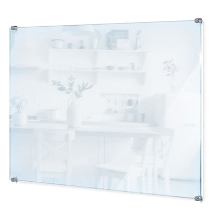 Stænkplade 80x60 cm Hærdet Glas Transparent