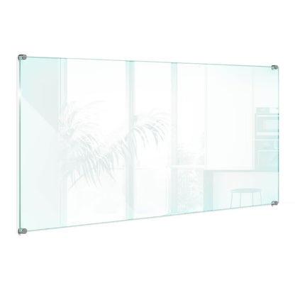Køkkenstænkplade Glas 100x50 cm Transparent