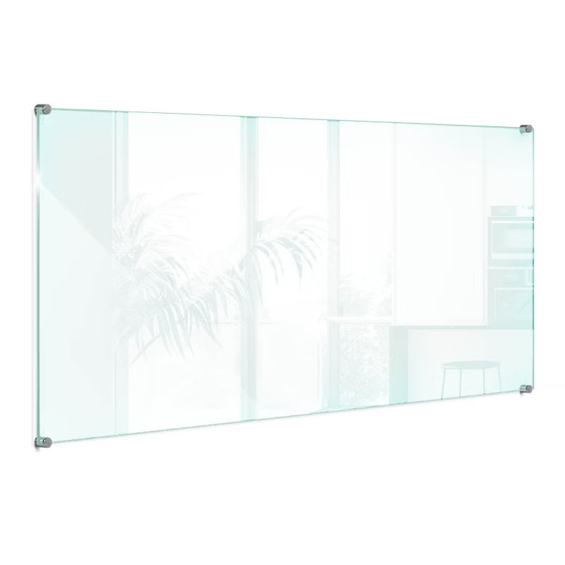 Køkkenstænkplade Glas 100x50 cm Transparent