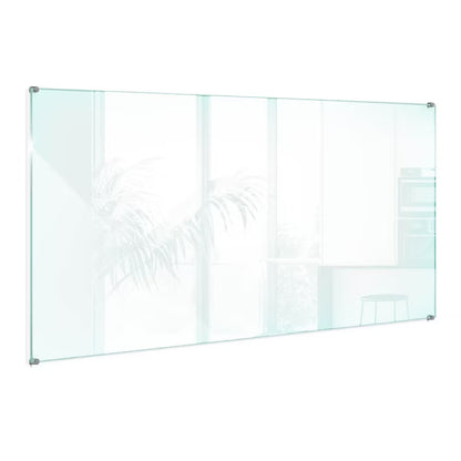 Stænkplade Glas 140x70 cm Transparent
