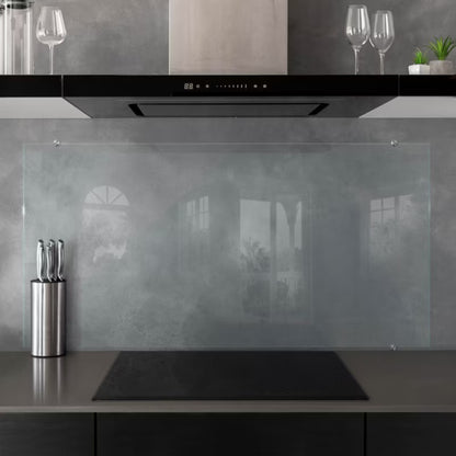Stænkplade Glas 140x70 cm Transparent