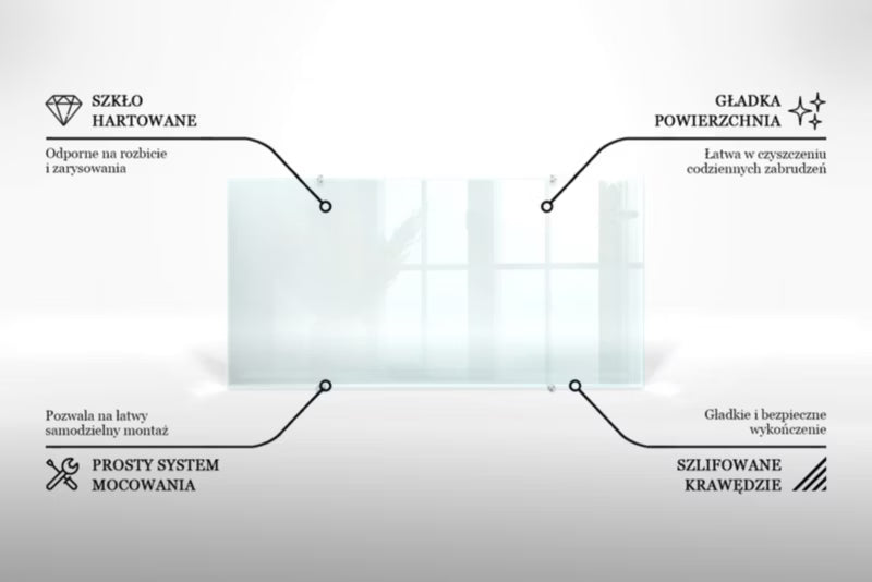 Stænkplade Glas 140x70 cm Transparent