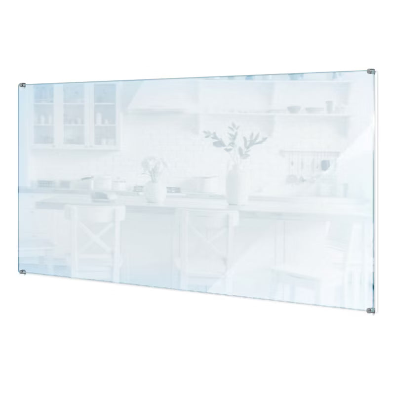 Stænkplade Glas 140x70 cm Transparent