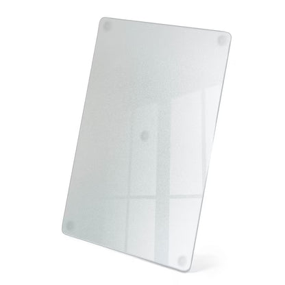 Stænkplade Glas 52x30 cm Frostet