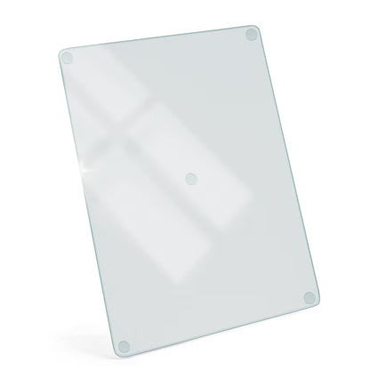 Stænkplade Glas 52x40 cm Transparent