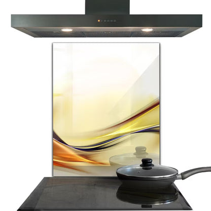 Stænkplade Glas 60x80 cm Fala Energii