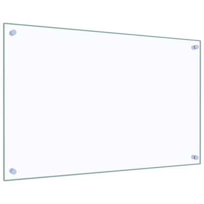 Stænkplade Hærdet Glas 80 cm Transparent