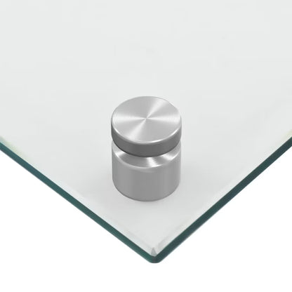 Stænkplade Hærdet Glas 80 cm Transparent