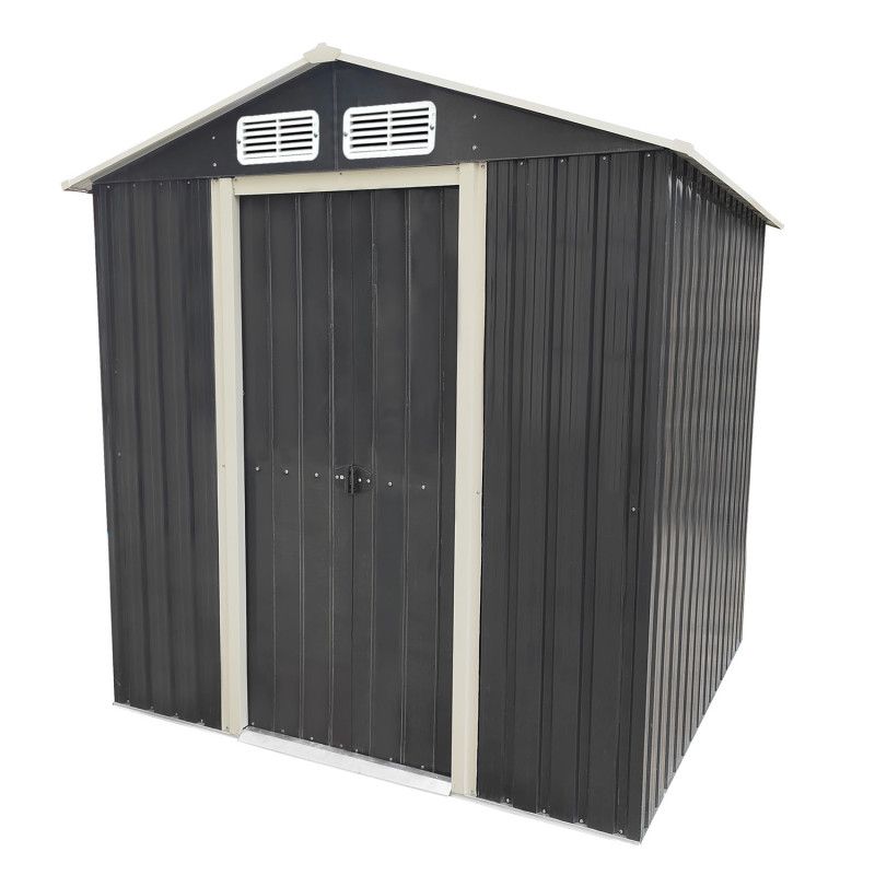 Stålredskabsskur 4iQ 174x194x202 cm, 1 stk.