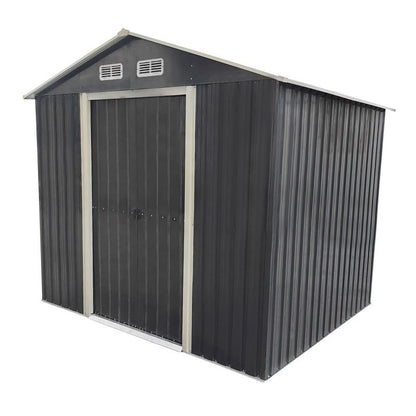 Stålredskabsskur 4iQ 195x237x208 cm, 1 stk.