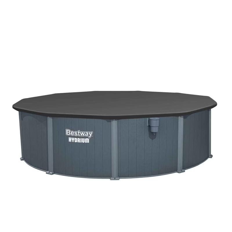 Stålvægspool Hydrium 488x132 cm Grå 561CU