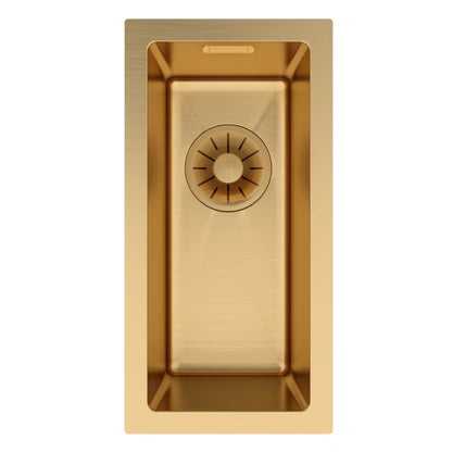 Stålvask 1-Kammer 22x44 cm Guld