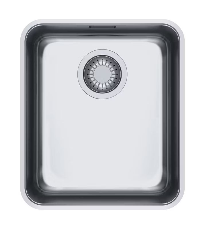 Stålvask Aton ANX 110-34 37x43 cm Silkemat