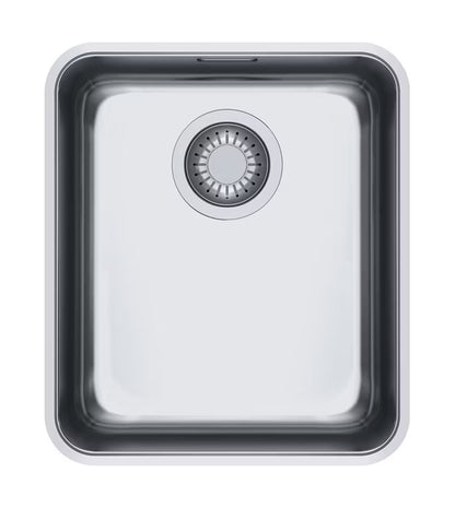 Stålvask Aton ANX 110-34 37x43 cm Silkemat