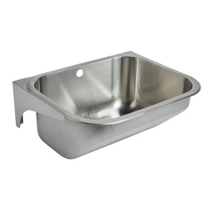 Stålvask Bunsen 55x45 cm 1-Kammer Stål