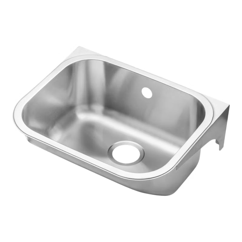 Stålvask Bunsen 55x45 cm 1-Kammer Stål