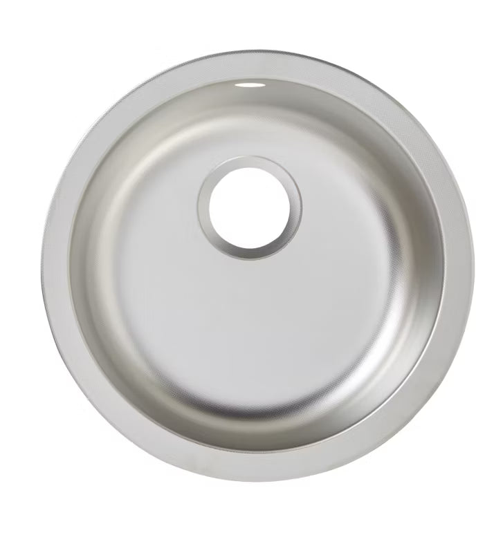Stålvask Hurston 1-Kammer Ø43 cm Rustfrit Stål