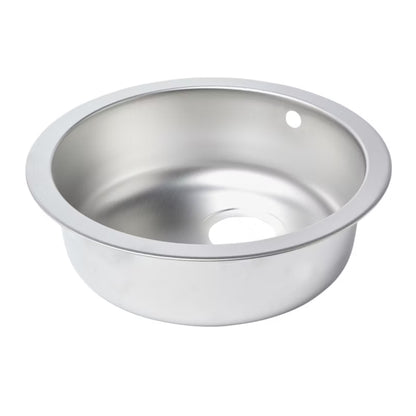 Stålvask Hurston 1-Kammer Ø43 cm Rustfrit Stål