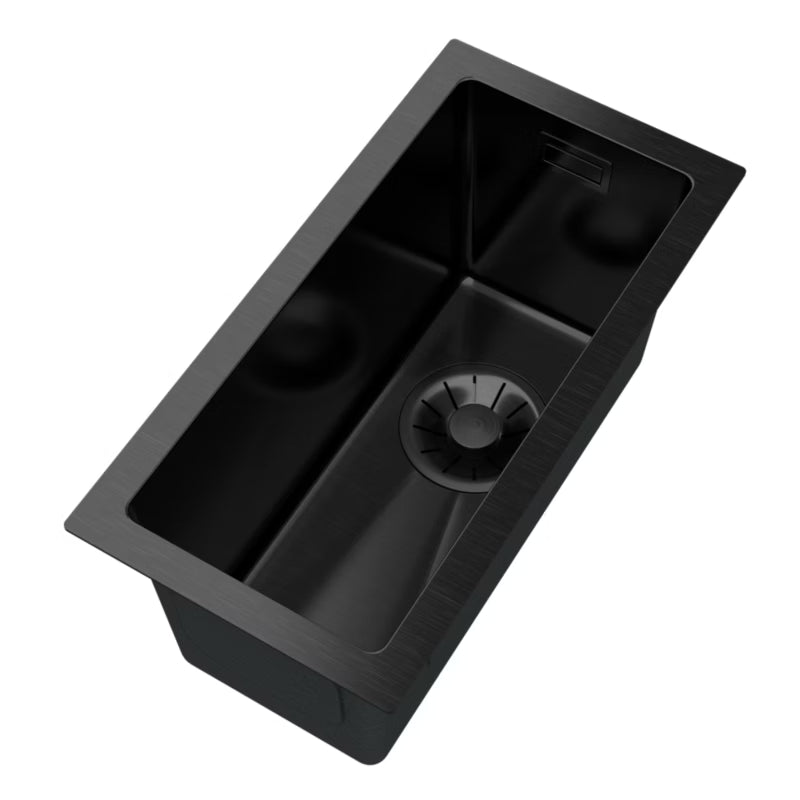 Stålvask Silvo 22x44 cm Sort