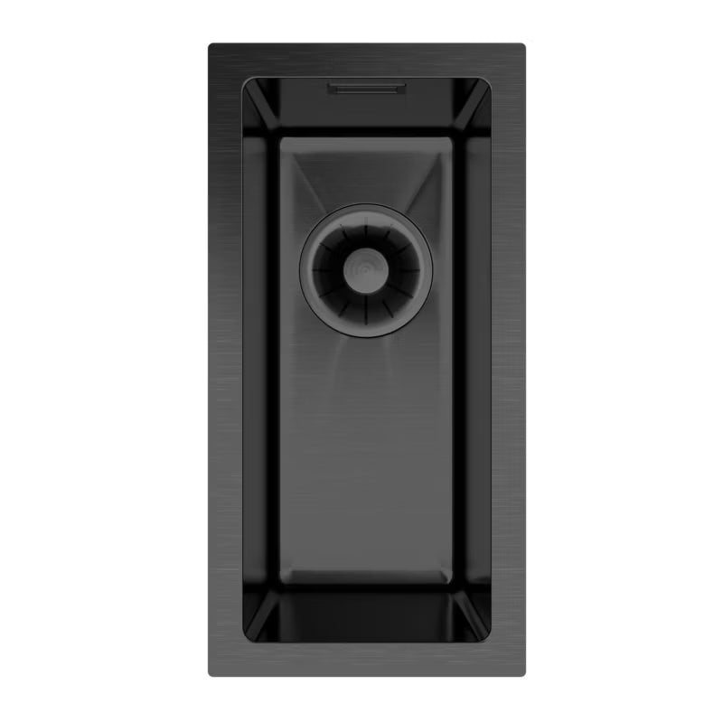 Stålvask Silvo 22x44 cm Sort