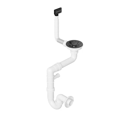 Stålvask Silvo 22x44 cm Sort