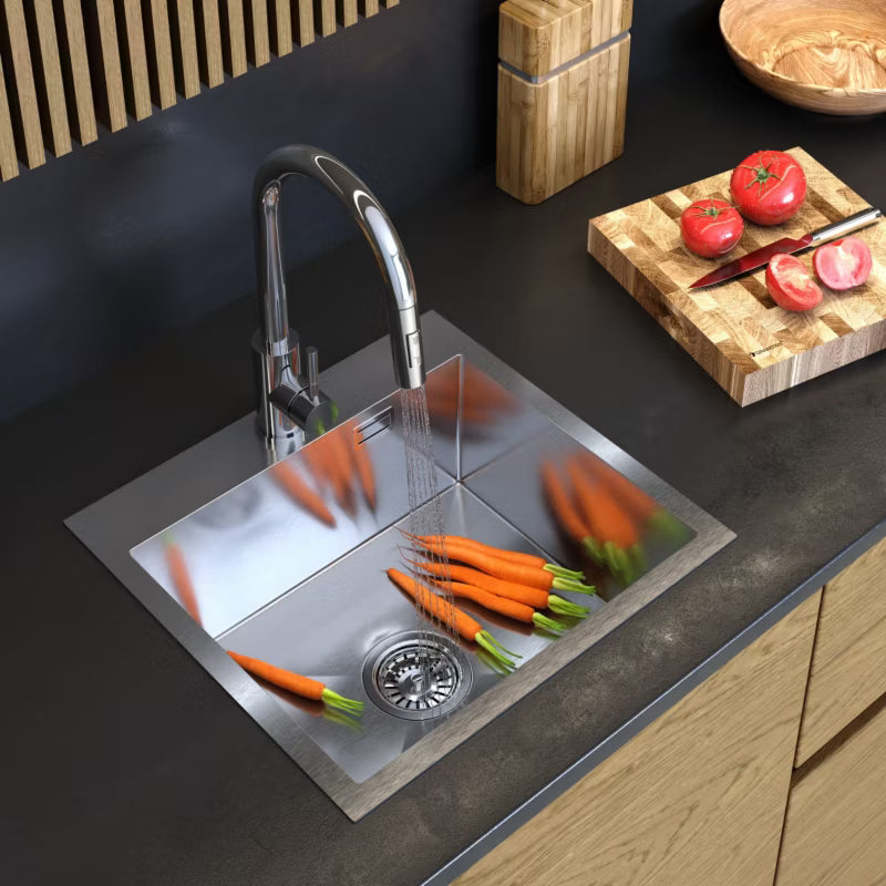 Stålvask SILVO48 48x45 cm Inox