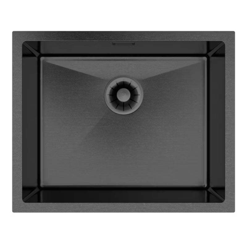 Stålvask SILVO54 54x44 cm 1-Kammer Sort