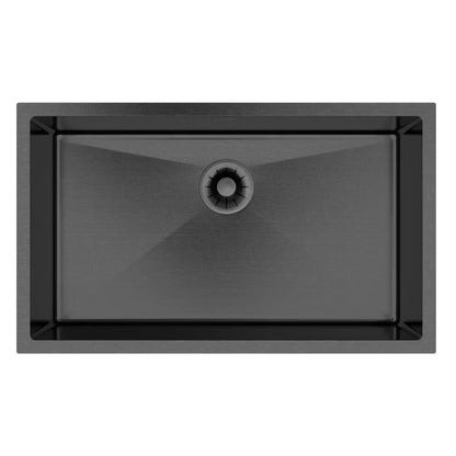Stålvask Silvo75 75x45 cm Sort