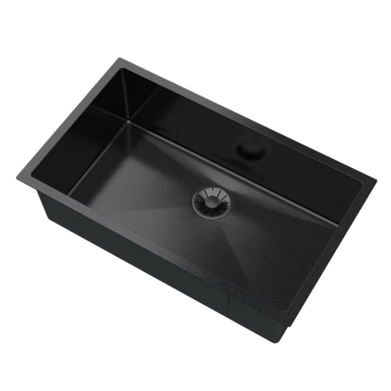 Stålvask Silvo75 75x45 cm Sort